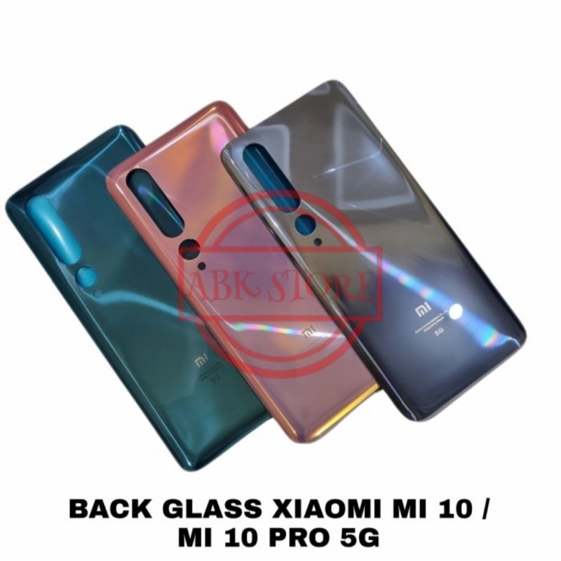 BACKDOOR BACK COVER XIAOMI MI10 / MI10 PRO 5G KESING CASING HOUSING TUTUP BELAKANG ORIGINAL