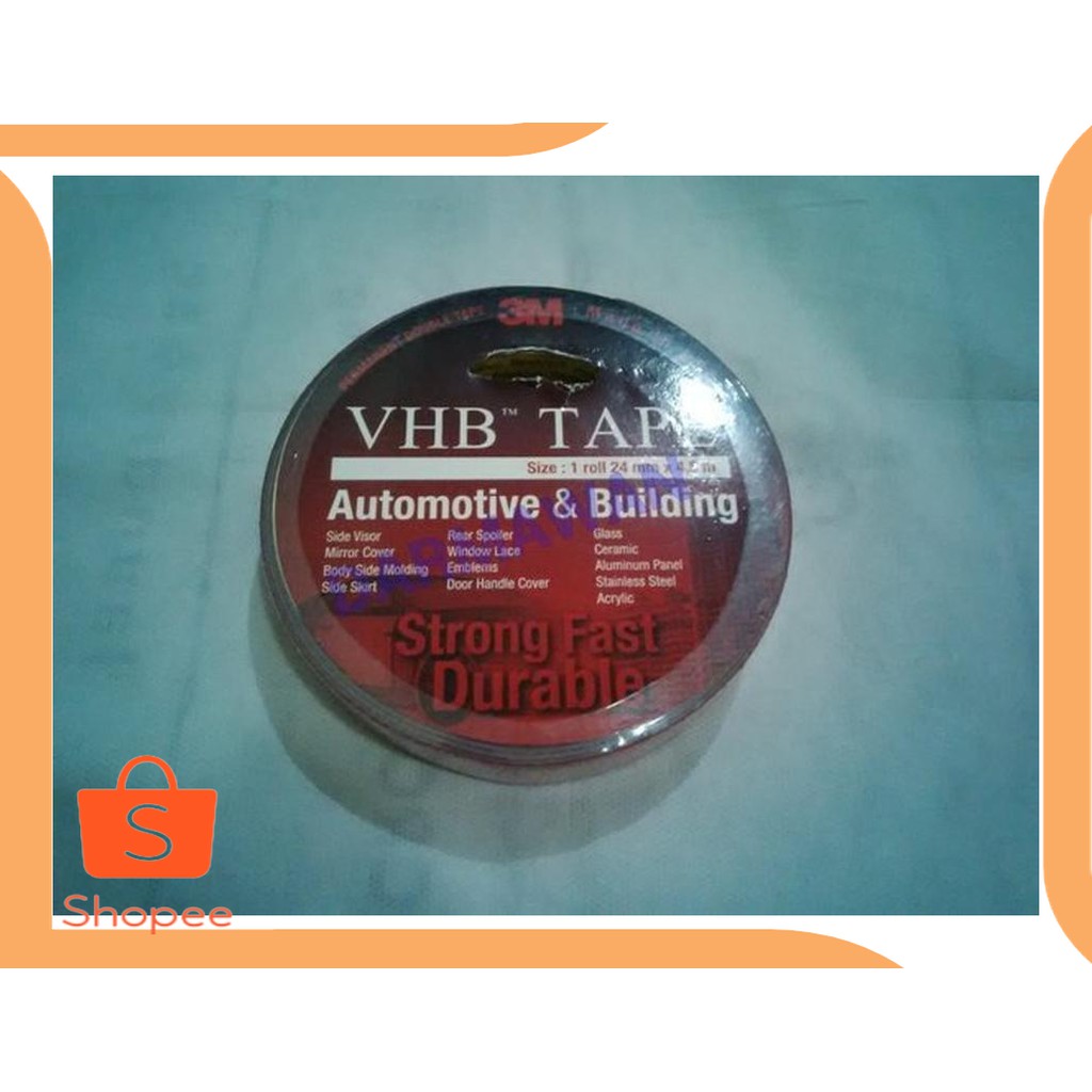 

Promo limited stock Double Tape/Perekat 3M VHB Tape 24mm x 4.5m original 2 Diskon