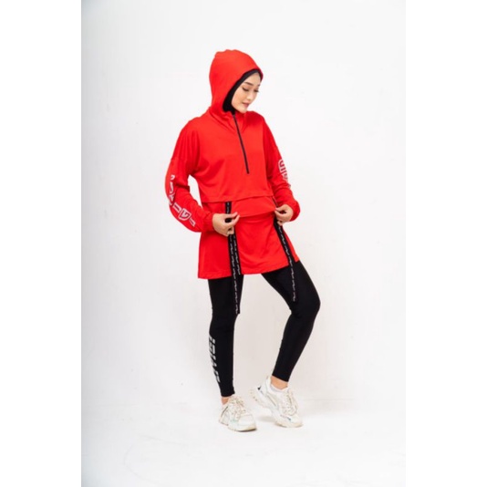 Livigi - Ziva Outer Red - Jaket olahraga wanita