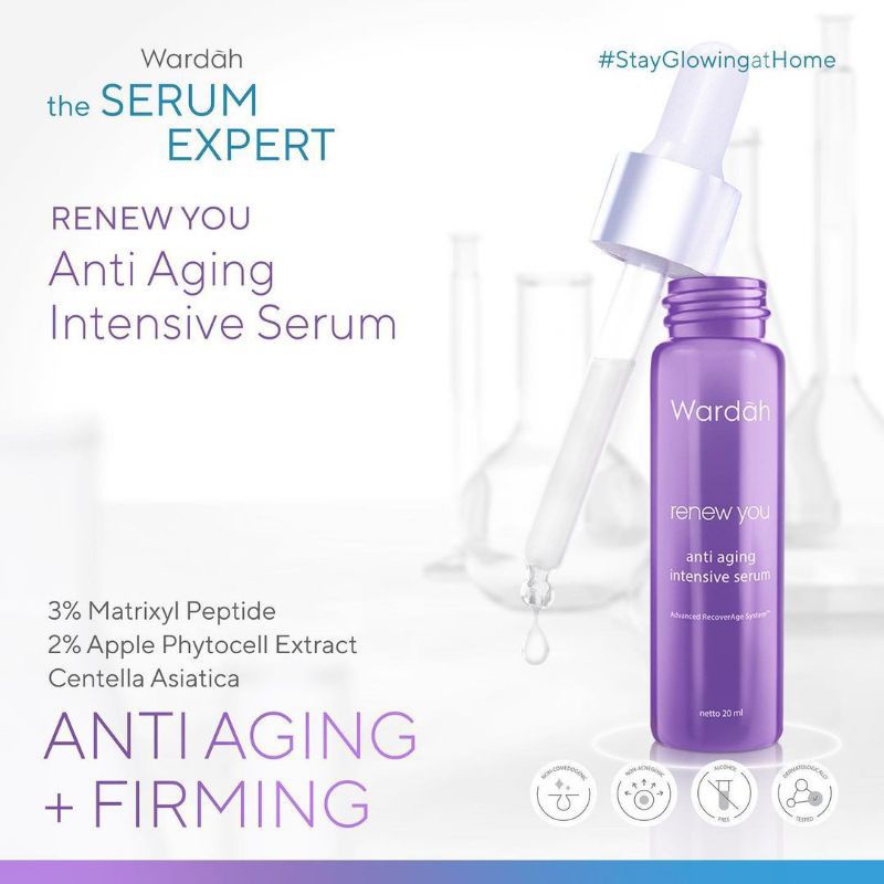 WARDAH RENEW YOU INTENSIVE SERUM 15ML - 30 ML RETINOL 1%