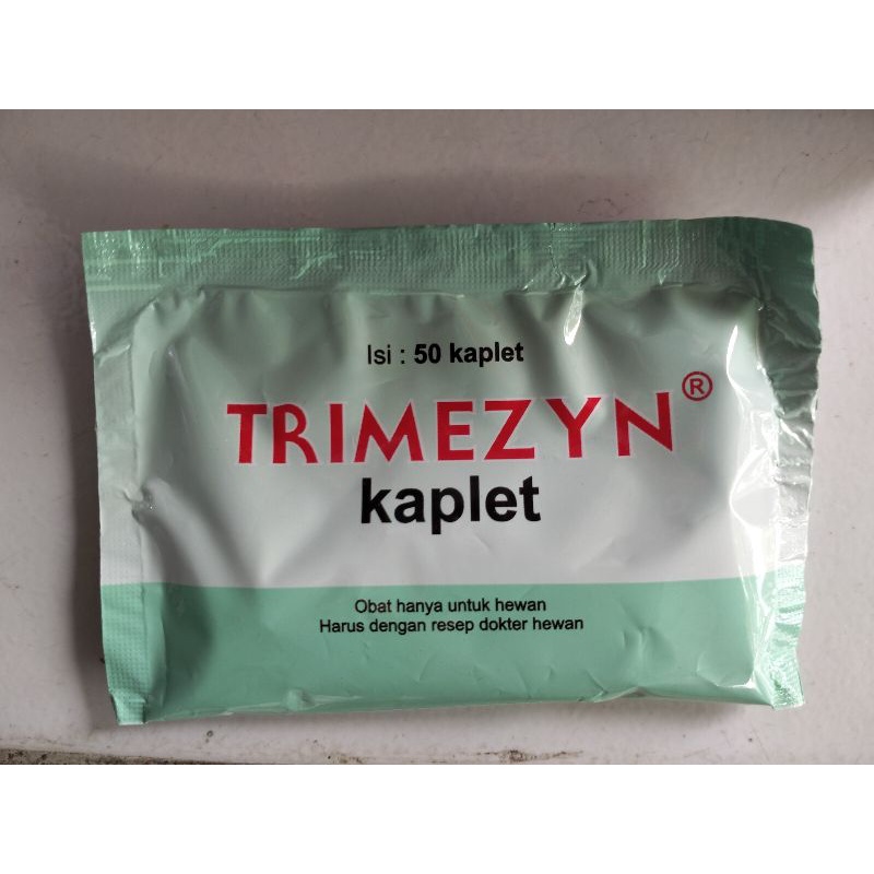 TRIMEZYN 50 Kaplet - Obat Hanya Untuk Hewan