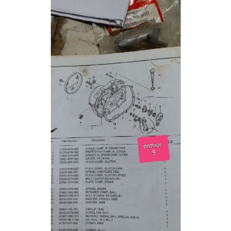 22810-kph-900. lever kopling karisma asli