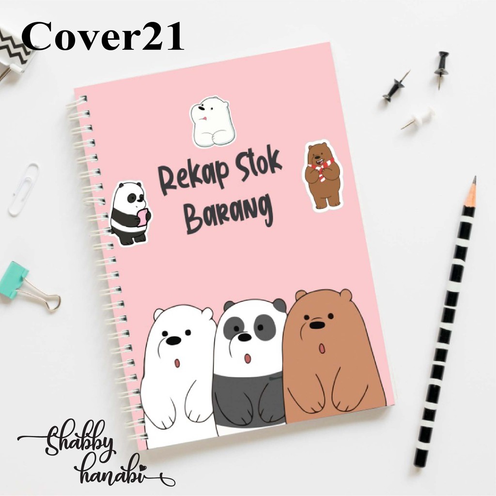 

Hanabi Buku Rekap Stok Barang BELI 2 Buku Gratis 1 Pen Gel 20-21