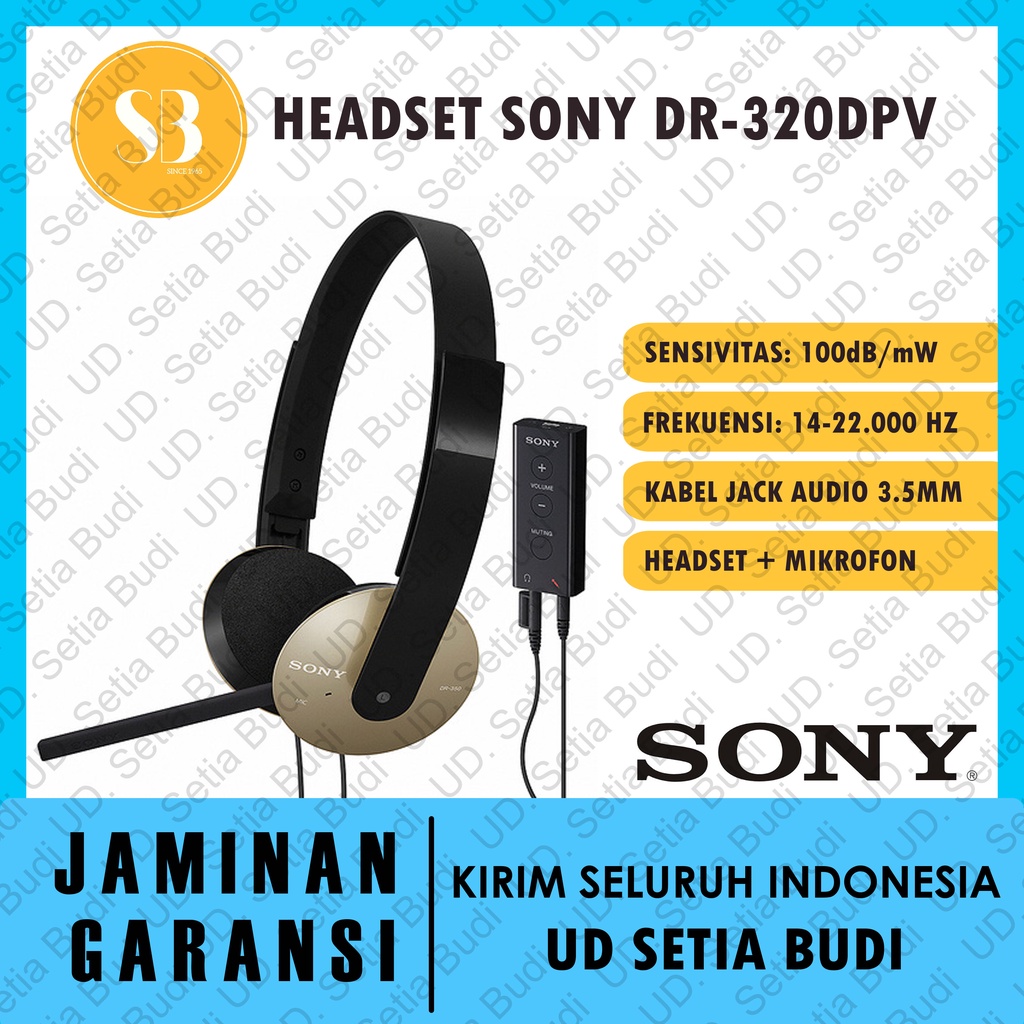 Headset Sony DR-320DPV