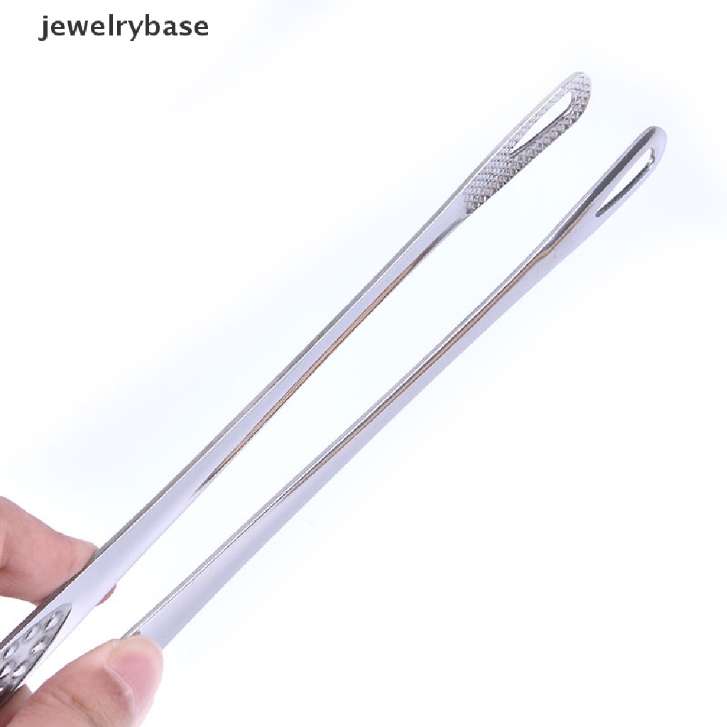 1 Pc Penjepit Makanan Bahan Stainless Steel Gaya Jepang Untuk Dapur