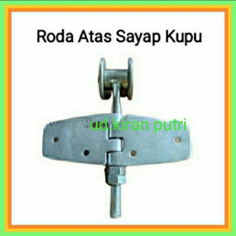 roda atas sayap kupu handerson pintu garasi kayu dan besi hamderson