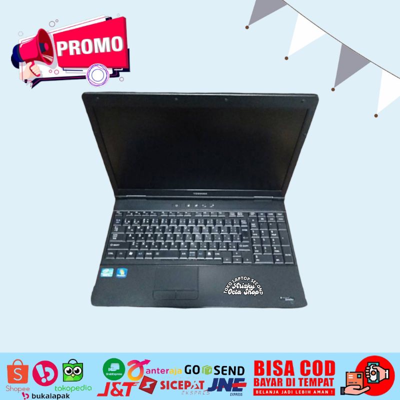 Laptop Toshiba Dynabook Intel Core i5  4GB 320GB DVD Lcd 15.3&quot; super murah BERKUALITAS