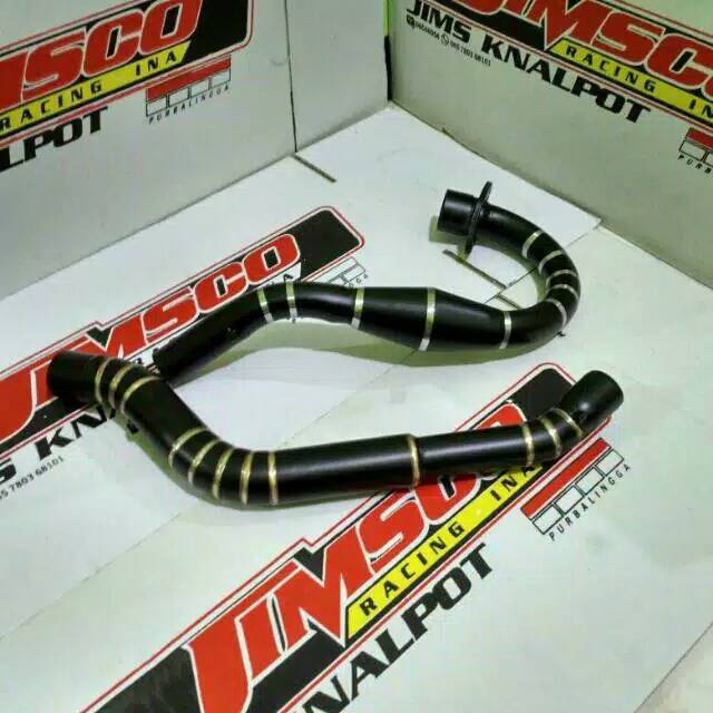 Leher Pipa Knalpot Klx D Tracker 150 Klx L S Bf Dan Crf 150l Stenlis Hitam Shopee Indonesia 1764