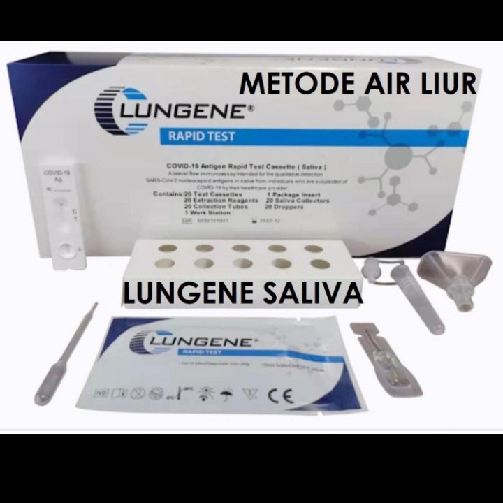 ALAT TES ANTIGEN SALIVA LUNGENE