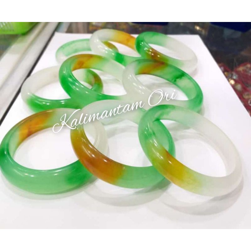 Gelang Batu Giok Asli Import