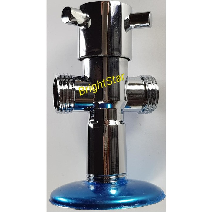 ONDA Stop Kran/Keran T/Cabang/Ganda JF 08 1/2&quot; U/ Jet Shower &amp; Kloset