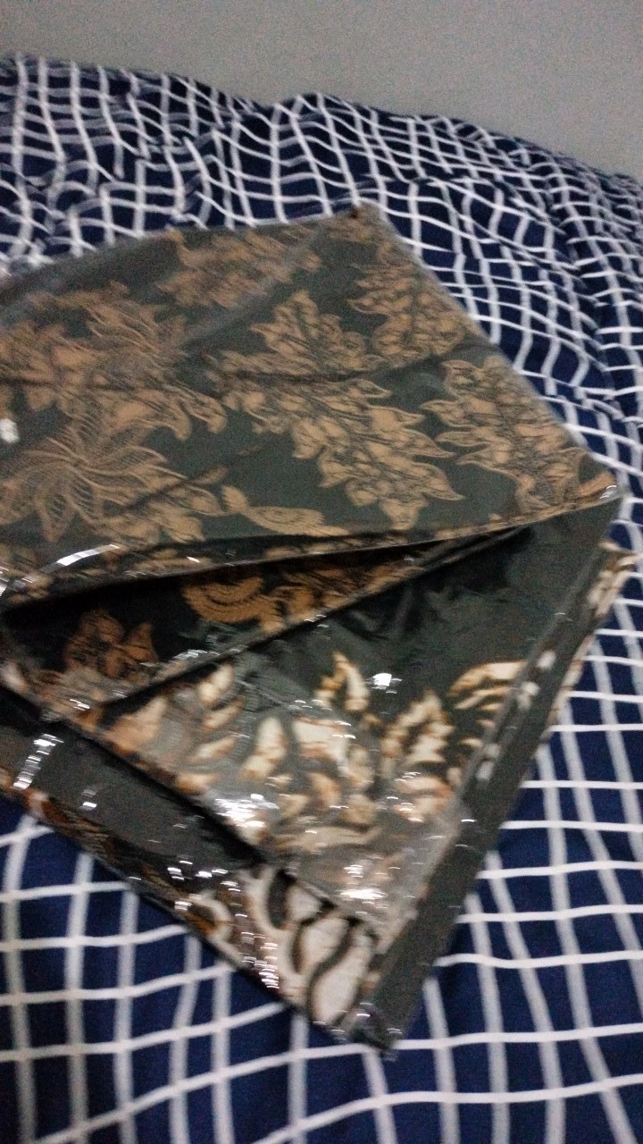 Hem Batik Jumbo  Hem Batik Kantor Hem Batik Kondangan Hem Kombinasi Lengan Pendek Hem Terbaru