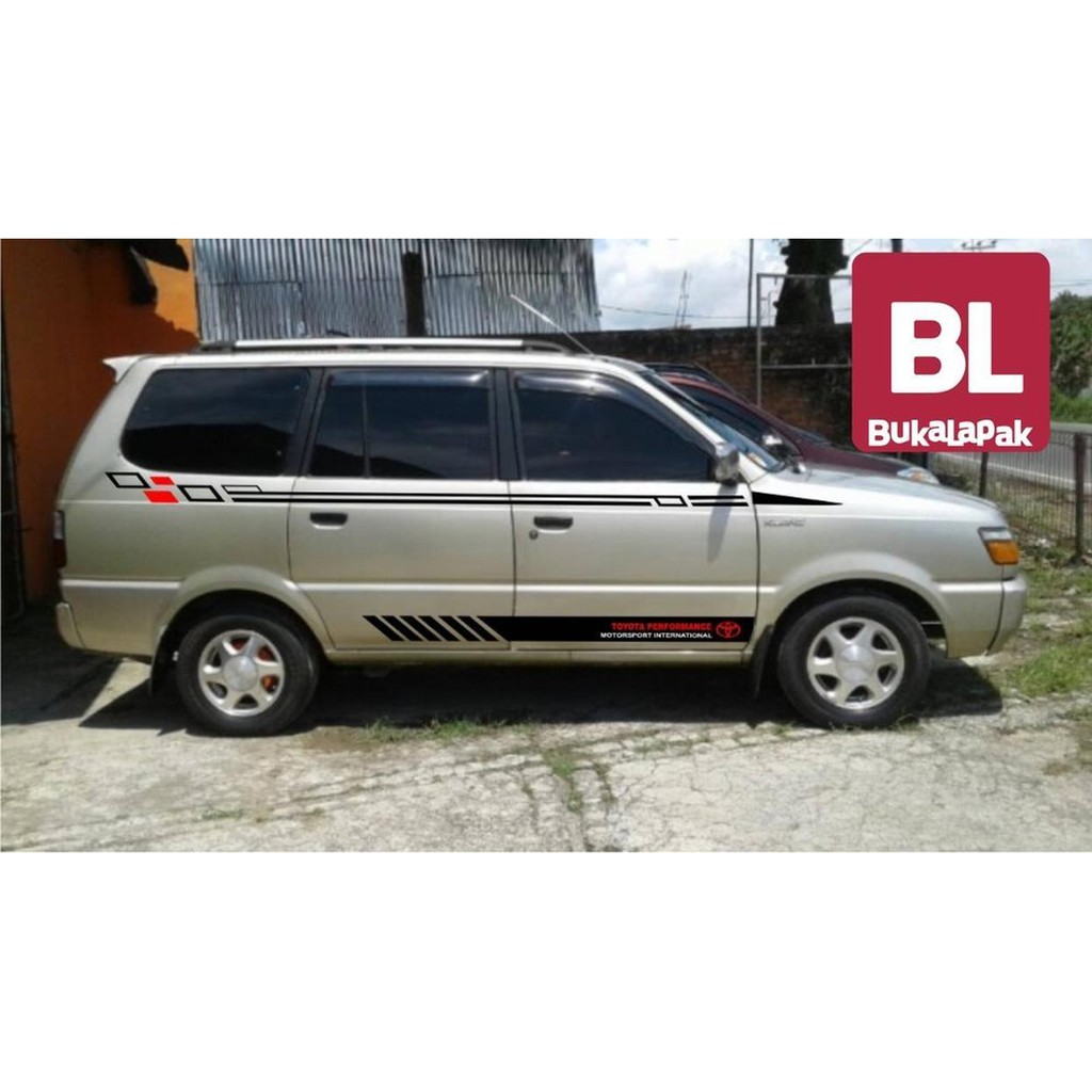 Cutting Sticker Stiker Mobil List Stripe Kijang Grand Kijang