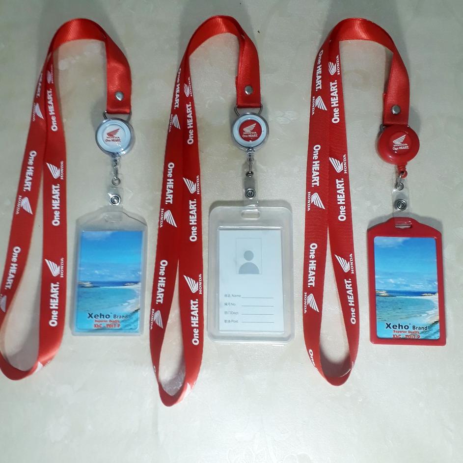 

[KODE PRODUK LPNMW5545] Honda Motor Lanyard ID CARD/Yoyo Gantungan ID Card (Paket )