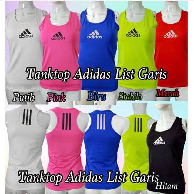 Tanktop adidas garis