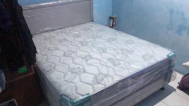 Bed Set Guhdo 160 X 200 New Prima Hb Prospine Style Full Set
