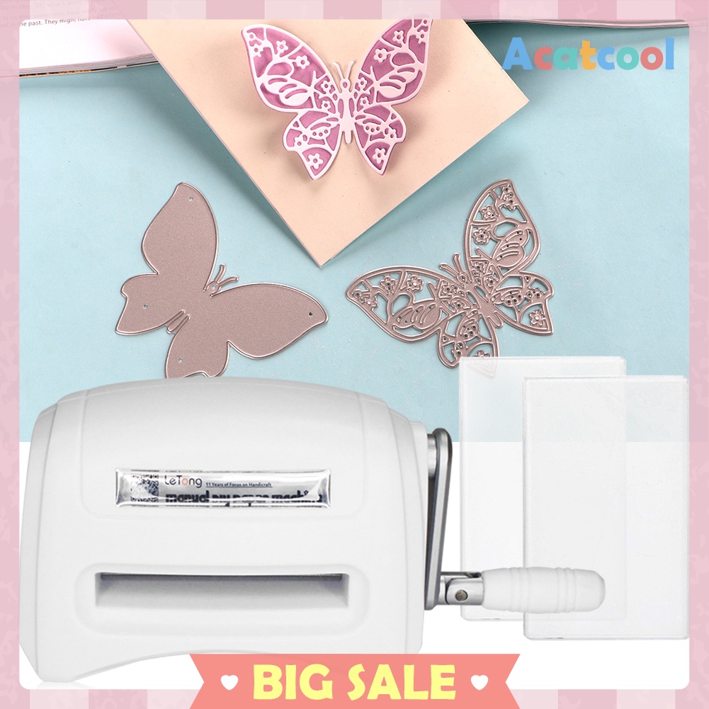 Plastic Paper Cutting Embossing Machine DIY Handcraft Die-Cut Craft Tool