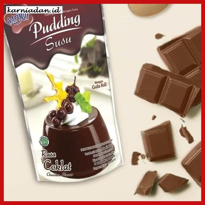 

RAGA-RAGA- NUTRIJELL PUDING SUSU RASA COKLAT 145G -GNIDUP-NAHAB.