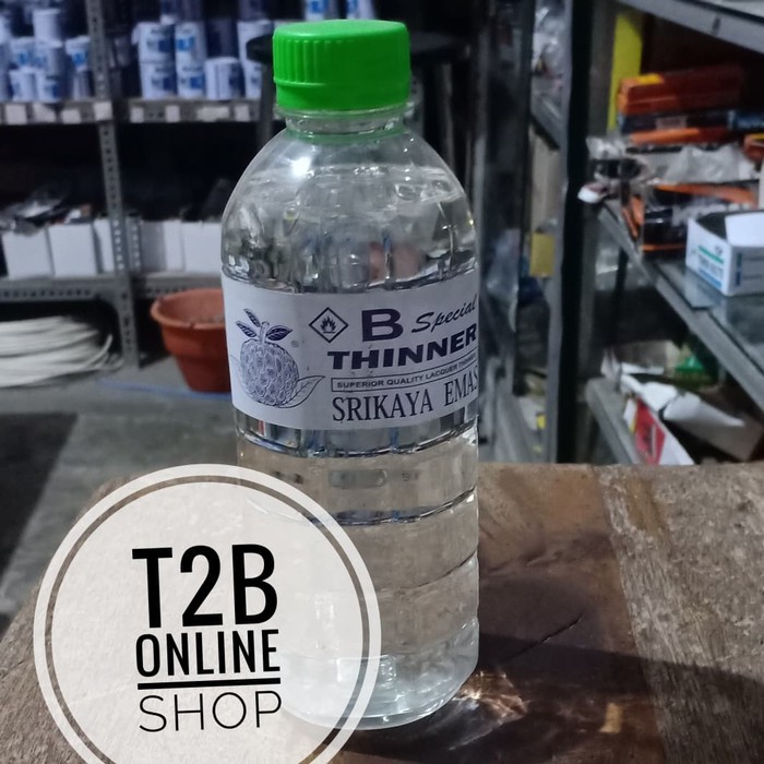 Thinner B Special 500 Ml, Pengencer Cat, Tinner, Tiner, Pencampur Cat Kayu Dan Besi 1/2 Liter