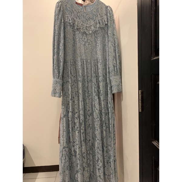 GAMIS BRUKAT BROKAT VNS BIRU TOSCA