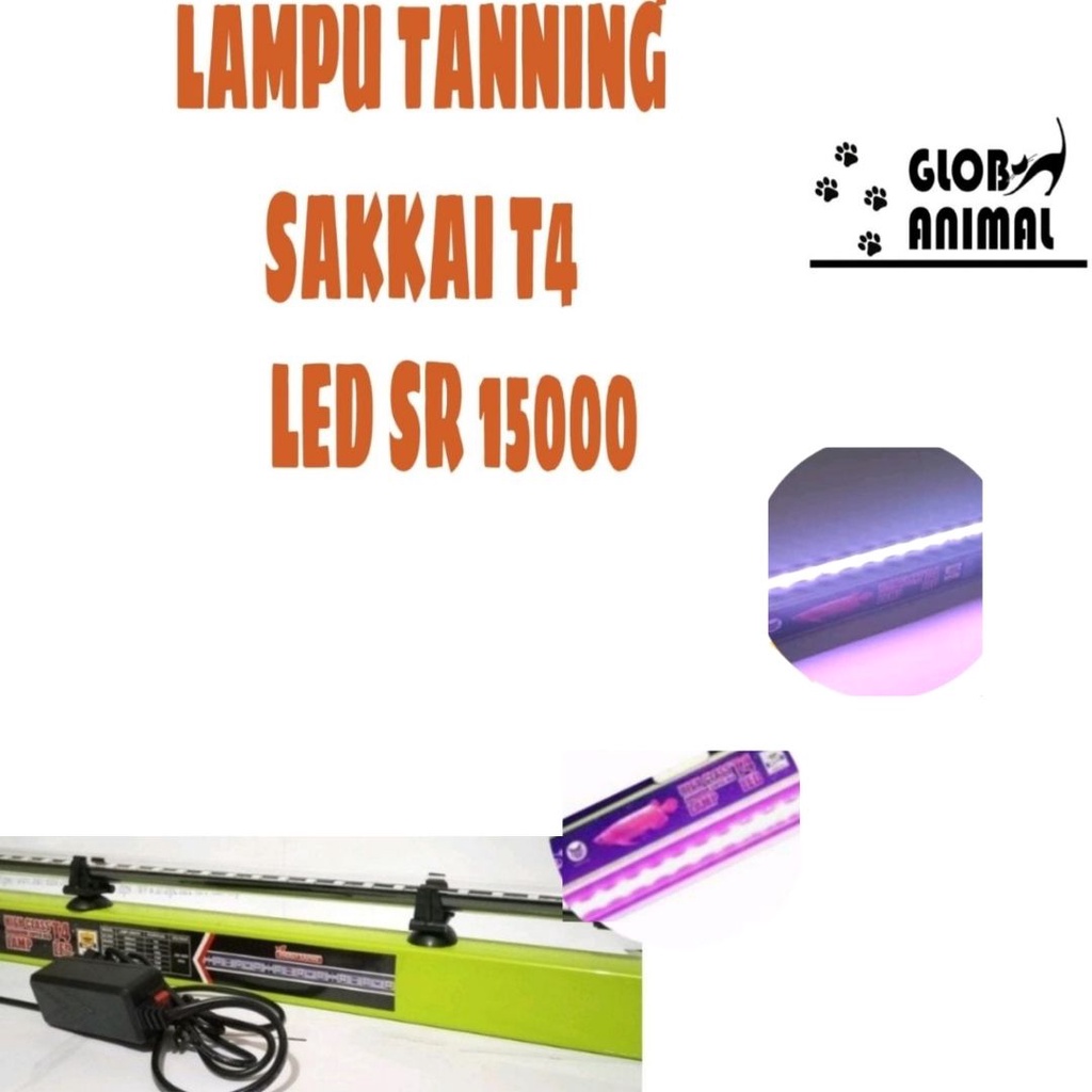 SAKKAI PRO T4 SR-15000 LAMPU TANNING CELUP IKAN ARWANA LED AQUARIUM