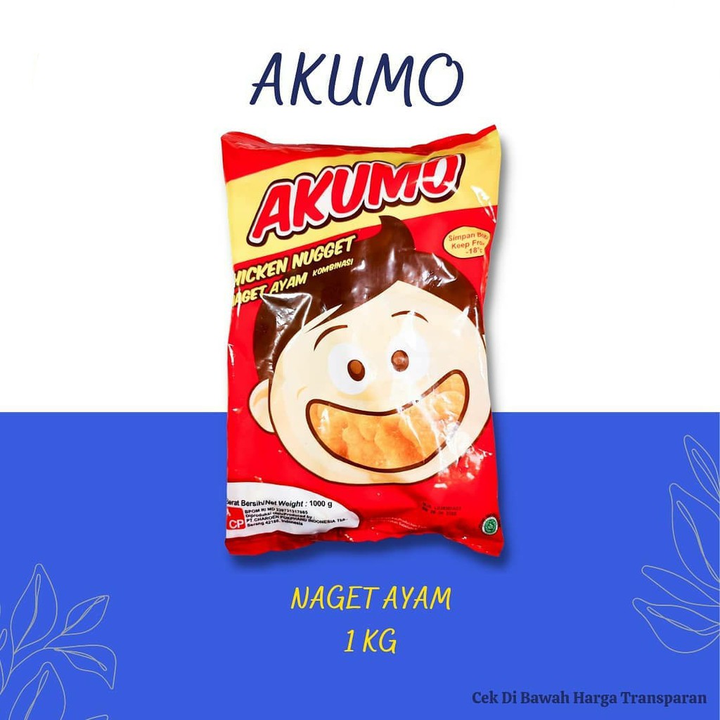 

ADDRIELLA Akumo Nugget Ayam 1000gr | Akumo/Frozenfood/Frozenfood Murah