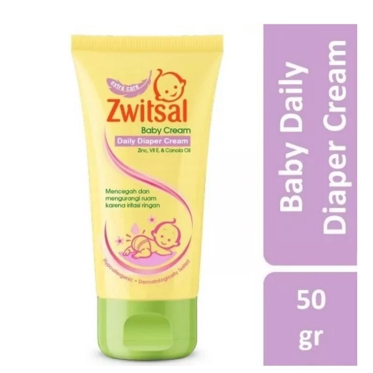 ZWITSAL Baby Daily Diaper Cream Zinc 50ml