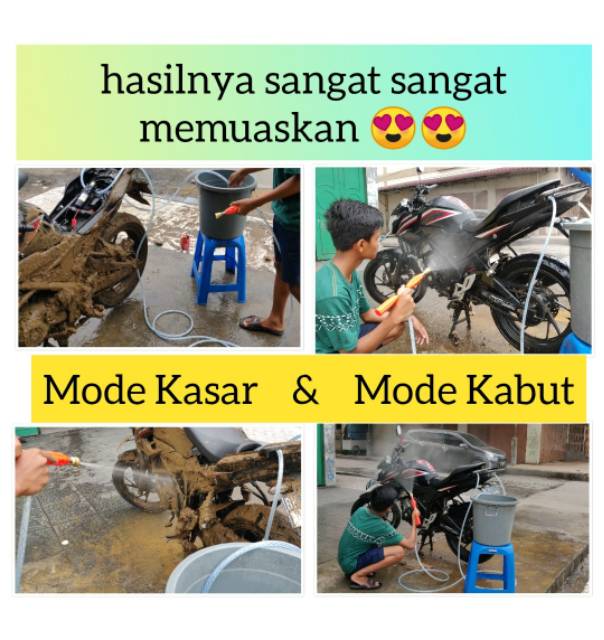 Mesin terbaru Made in Japan 250PSI 8LPM 17.2BAR Alat Cuci Motor AC  standard high quality 10A