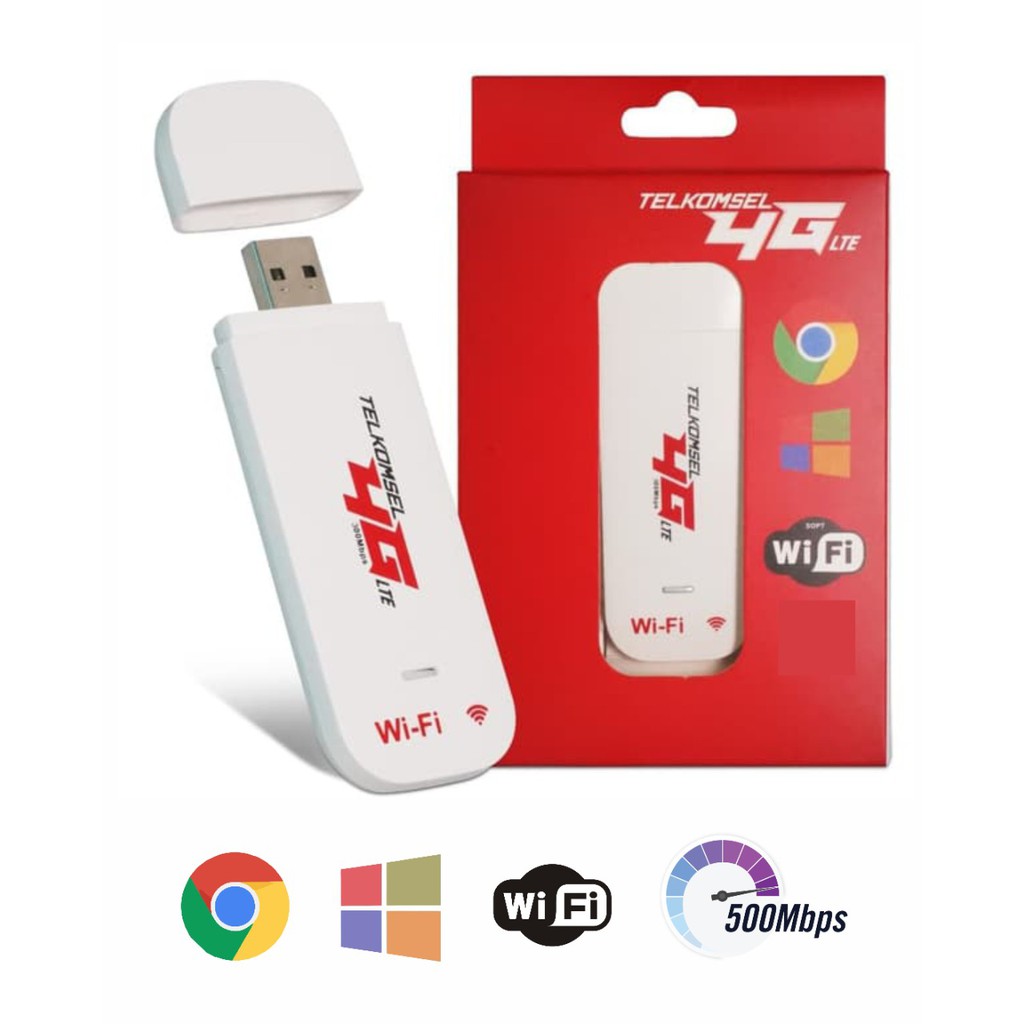 MODEM 4G LTE USB WIFI XIDOL K5188 TELKOMSEL 500MBPS ALL OPERATOR GSM