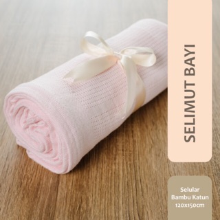 Bedong Bayi  Instan Katun  BABY LEON Single Knit Baju  