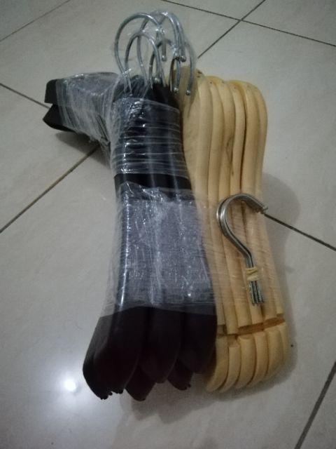 Hanger Jas Hitam Murah 181 (1 Pcs)