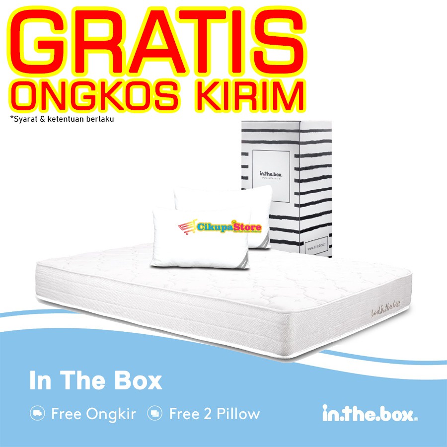 In The Box Kasur Spring Bed 160x200 Matras Inthebox