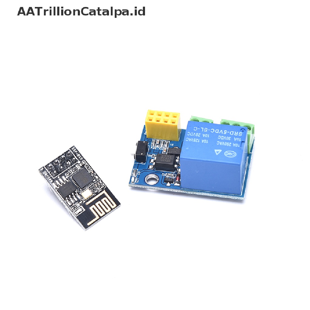 Aatrillioncatalpa ESP8266 ESP-01S Modul Relay WiFi 5V Untuk Rumah