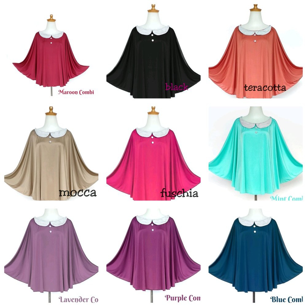 Cuddleme Nursing Cape - Apron Menyusui Bayi Melingkar Polos