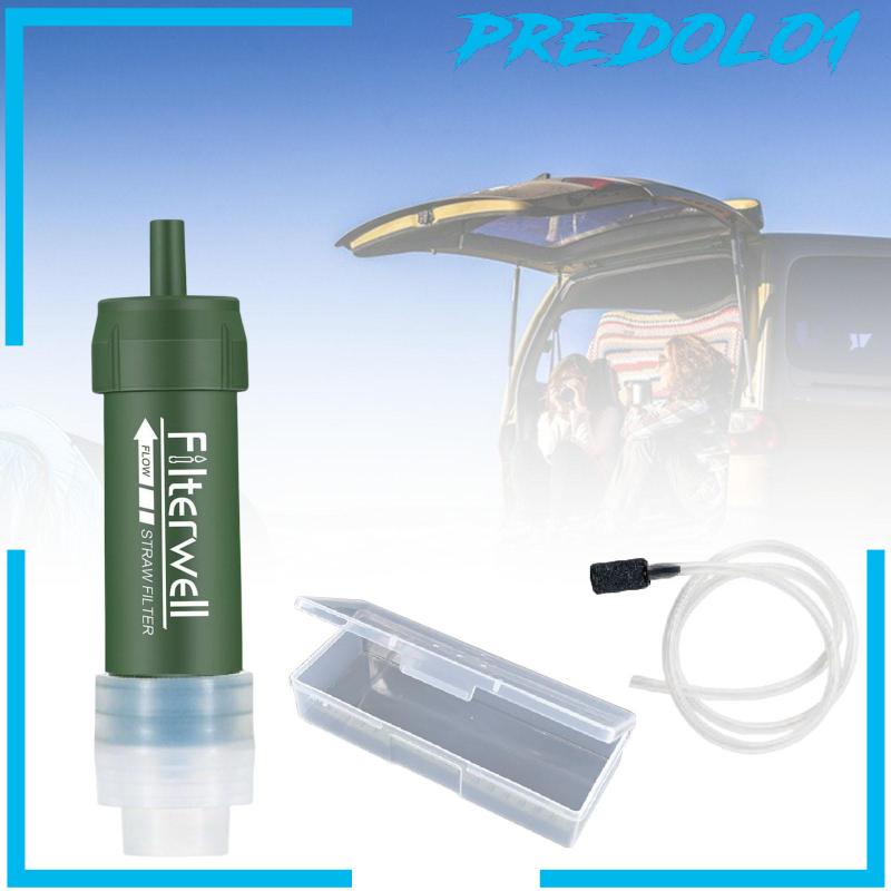 Water Filter Straw Camping Survival Purifier Drinking Travel Emergency Kits