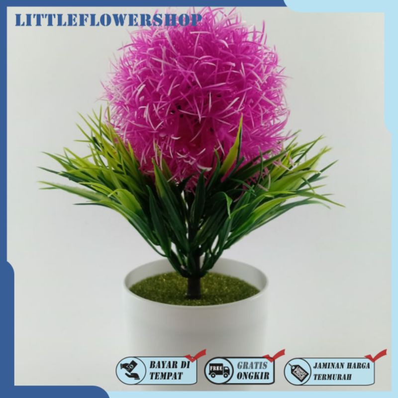 COD / BUNGA SNAPDRAGON BUNGA HIAS WARNA WARNI BUNGA DEKORASI IMPORT BUNGA ARTIFISIAL BP8807-Ungu