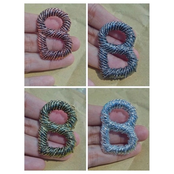 Bros Button Ukir Import