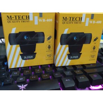 Webcam Mtech WB400 720P with Built in Microphone
