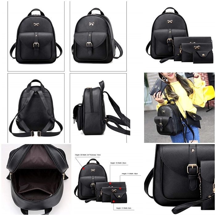 MV_Marvelouz MV701273 (4IN1) TAS RANSEL WANITA IMPORT JTF1273