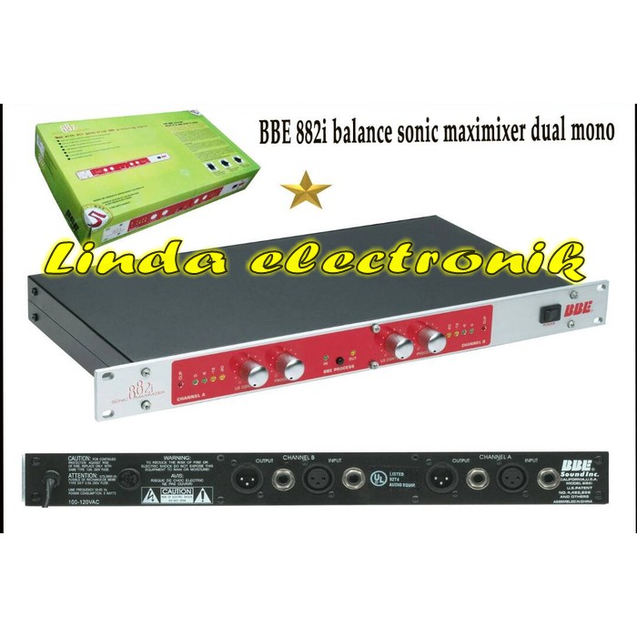 Processor BBE 882 i Sonic Maximixer bbe 882i