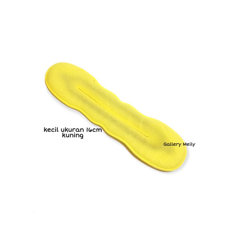 Gallerymeily ikat rambut hairdini-Kecil16cm kuning