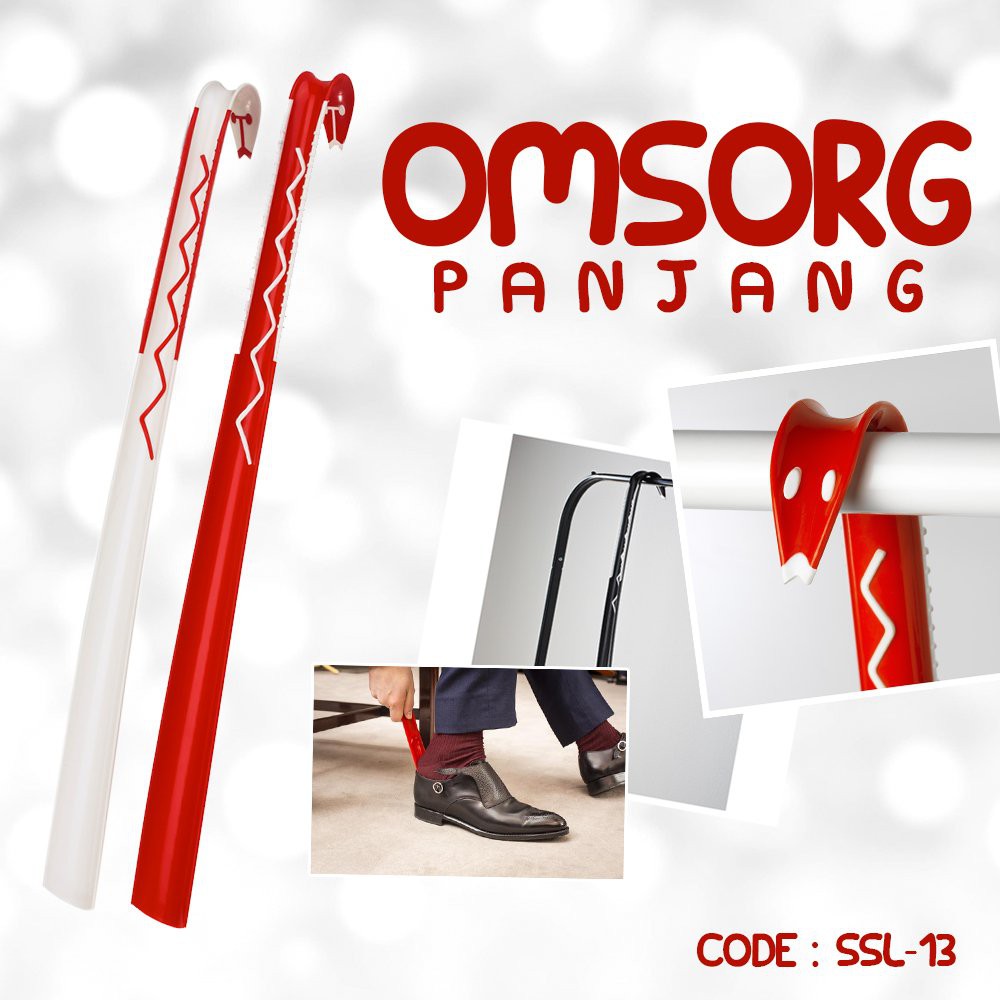 OMSORG PANJANG SHOEHORN SENDOK SEPATU SSL-13