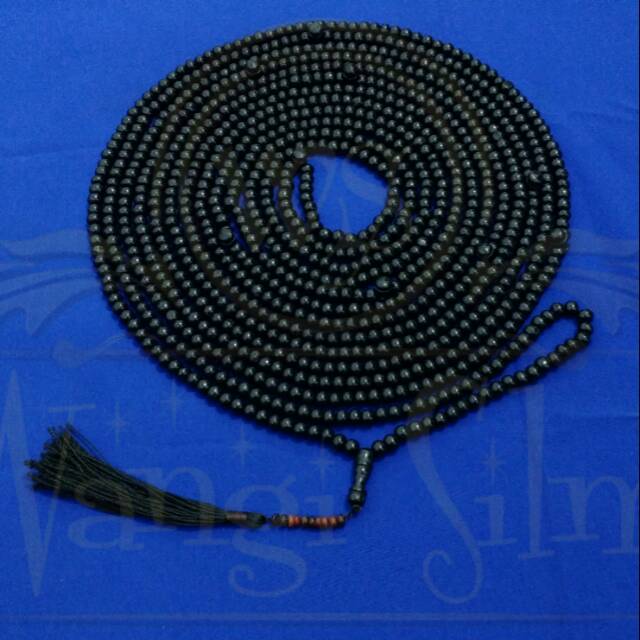Tasbih Kayu Walikukun 1000 Butir Hitam - Tasbih 1000 Butir Hitam - Tasbih Kayu 1000 Butir - Tasbih