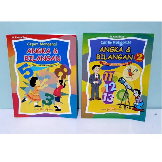 Buku Paud TK Metode Praktis Mudah Mengenal Angka 1 2