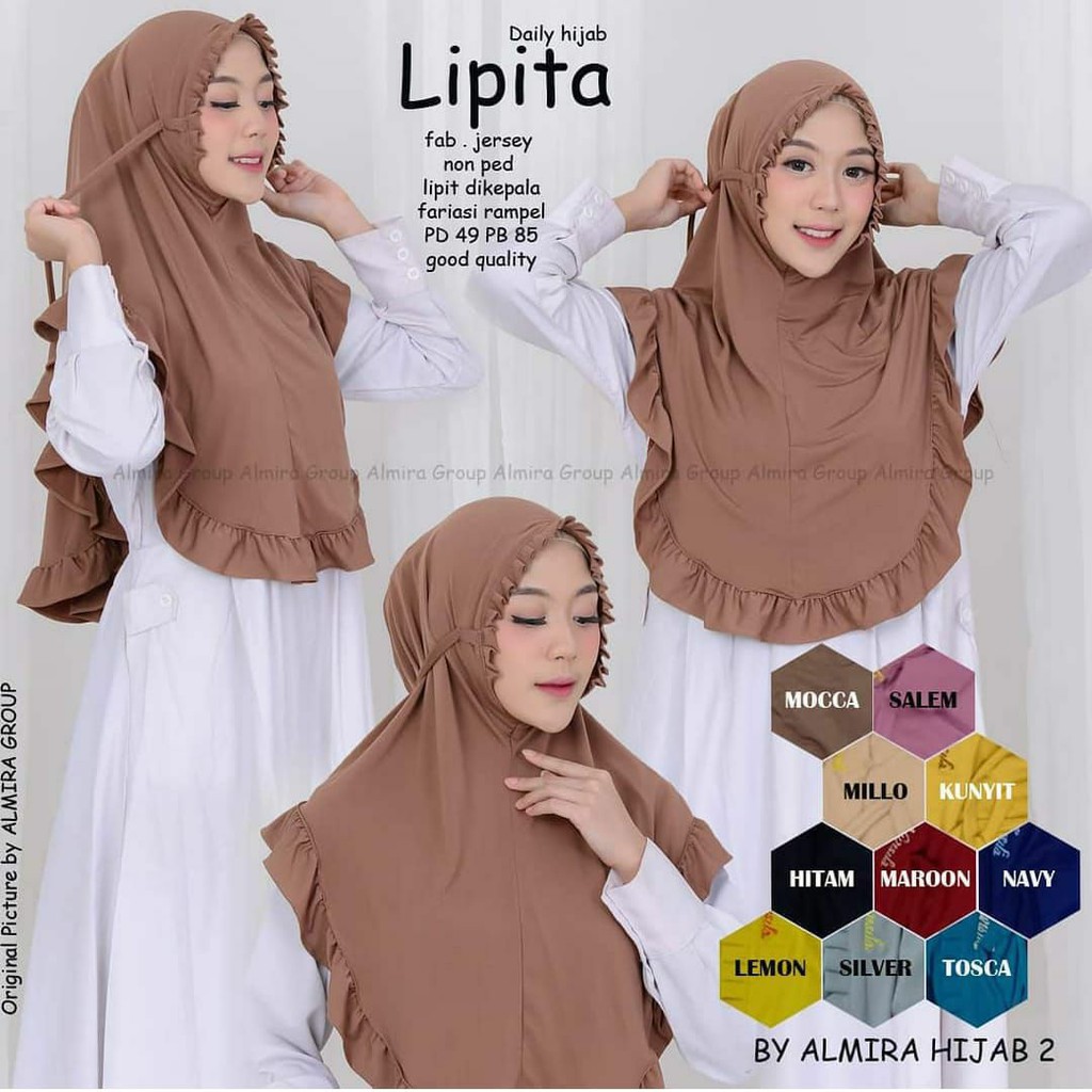 HIJAB INSTANT LIPITA ORI AHFILL DAN FARRAH