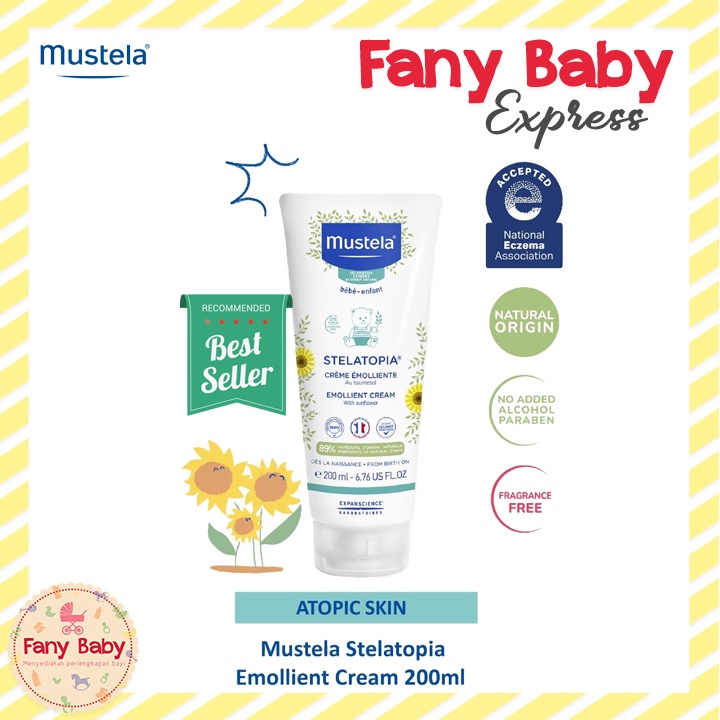 MUSTELA STELATOPIA EMOLLIENT CREAM 200ML / NEW PACKAGING