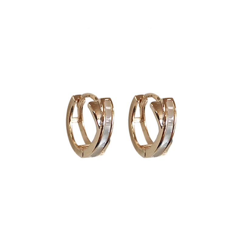 Anting Tusuk Gantung Desain Salib Gaya Retrosimplemewah Untuk Wanita