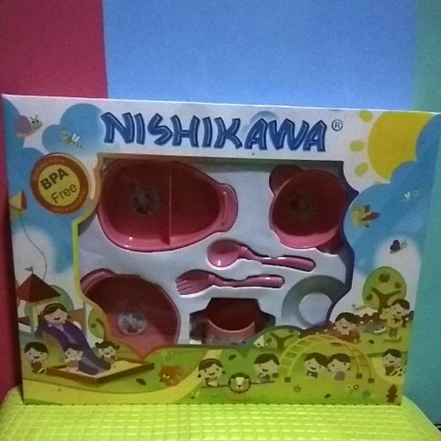 Tempat Makan Bayi Nishikawa Baby Feeding Set Besar