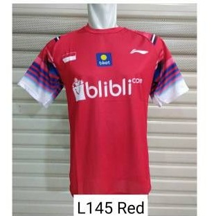 Baju Bulutangkis / Jersey Kaos Badminton L145