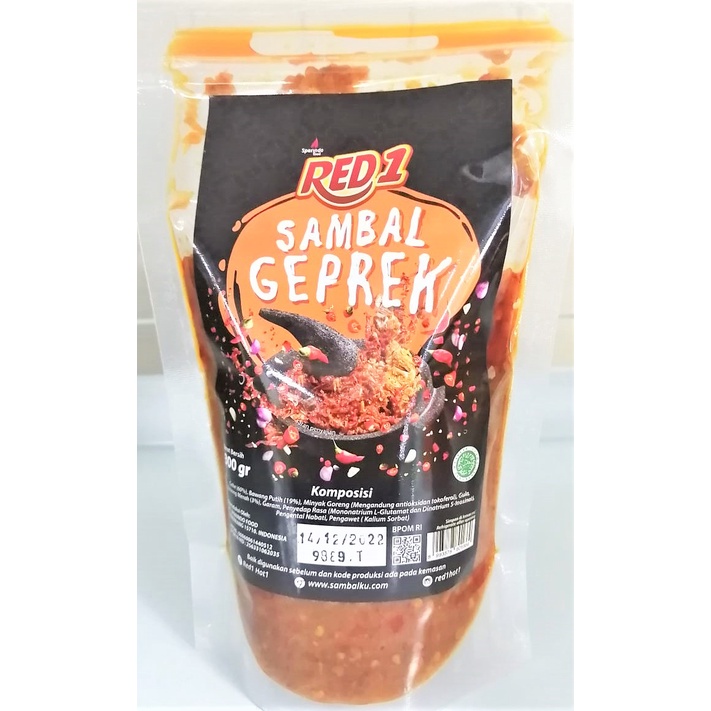 

Red 1 Sambal Geprek 300gr